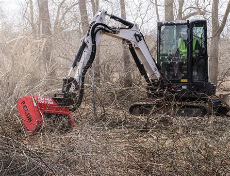 best mini excavator for mulching|grinding head for mini excavator.